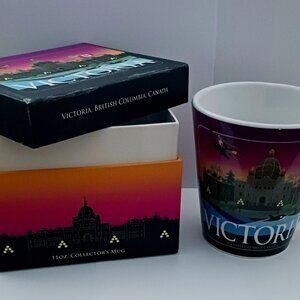Mug Victoria, BC: Natural Color Productions, 11 oz Collector's Mug Memorabilia